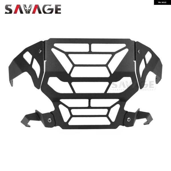 並行輸入品バイク ヘッドライト グリル ガード プロテクター CFMOTO 450MT CF-MOTO IBEX 450 MT MT450 ヘッドランプ フロントライトカバーの画像