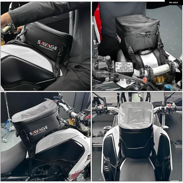 並行輸入品タンクバッグ ラゲッジ ヤマハ MT09 MT-09 SP TRACER 9 900 GT 9GT 9GT MT07 MT03 MT25 オートバイ タンクロック レーシング バックパック_2