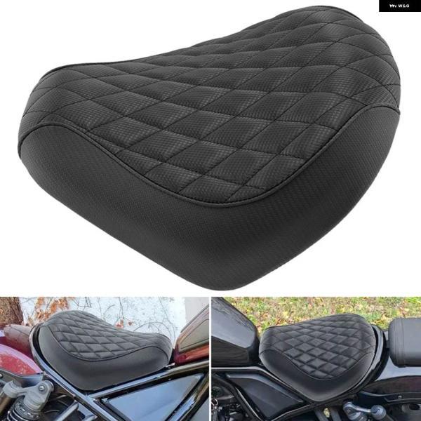 ブランド登録なし - 並行輸入品自動二輪車 PUレザードライバーフロントシート 座蒲団 黒いこと ホンダ レブル コマーシャル1100 CMX1100 2021 2022 - 2025