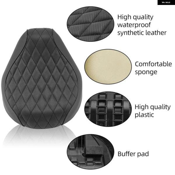 ブランド登録なし - 並行輸入品自動二輪車 PUレザードライバーフロントシート 座蒲団 黒いこと ホンダ レブル コマーシャル1100 CMX1100 2021 2022 - 2025