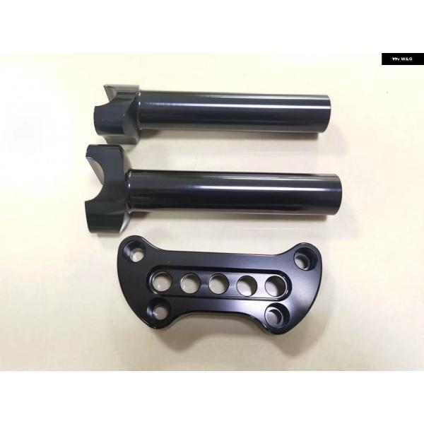 並行輸入品ブラック CNC オートバイ 6インチ トール ハンドルバー ライザー 1インチ トップクランプ キット ハーレー ヘリテージ ソフテイル ダイナ ス