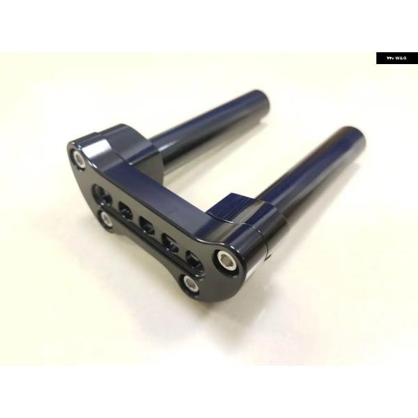 並行輸入品ブラック CNC オートバイ 6インチ トール ハンドルバー ライザー 1インチ トップクランプ キット ハーレー ヘリテージ ソフテイル ダイナ ス