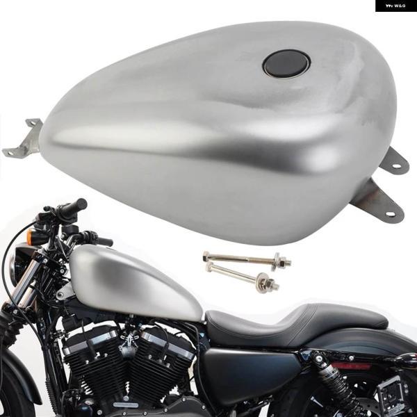 並行輸入品14.4L 3.8ガロン オートバイ アイアン製 レトロ オートバイ ガソリン 燃料油 ガスタンク ハーレー スポーツスター 1200 48 モデル 2007-2023_1