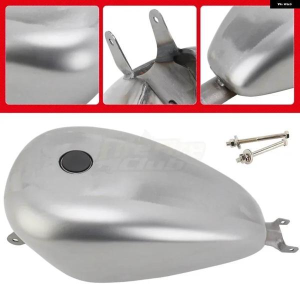 並行輸入品14.4L 3.8ガロン オートバイ アイアン製 レトロ オートバイ ガソリン 燃料油 ガスタンク ハーレー スポーツスター 1200 48 モデル 2007-2023_3