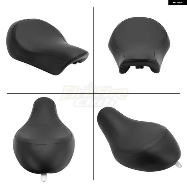 並行輸入品ハーレー スポーツスター 883 48 72 2004-2015 オートバイ PUレザー ライダーソロドライバーシート クッション パッド_2
