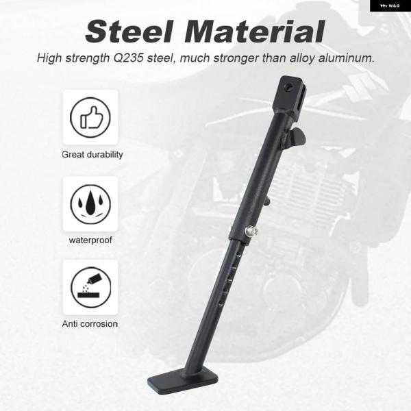 並行輸入品スズキ DR650 DR 650 1996-2021 - 23 バイク キック スタンド サイド スタンド ホルダー パーキング ラック サポート フットの画像