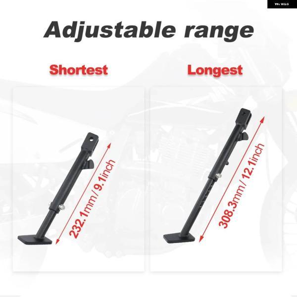 並行輸入品スズキ DR650 DR 650 1996-2021 - 23 バイク キック スタンド サイド スタンド ホルダー パーキング ラック サポート フットの画像