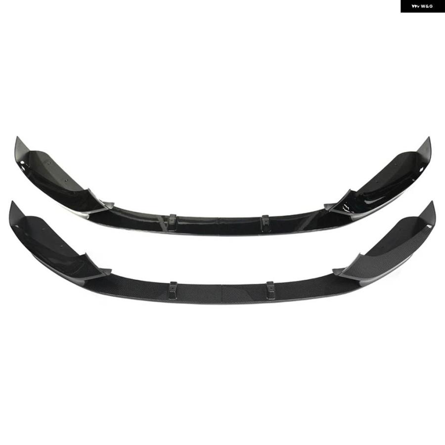 並行輸入品4個 車用フロント バンパー エア ディフレクター ABS プラスチック BMW 1シリーズ F20 F21 Mスポーツ 2015 - 19の画像