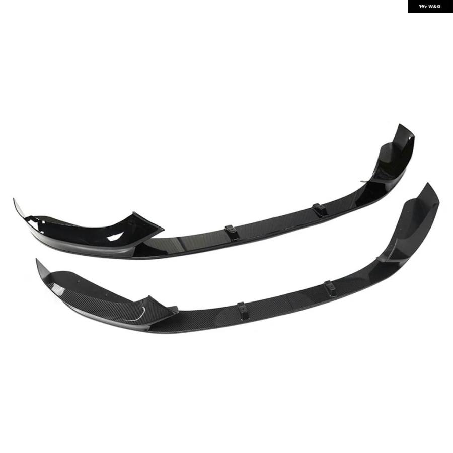 並行輸入品4個 車用フロント バンパー エア ディフレクター ABS プラスチック BMW 1シリーズ F20 F21 Mスポーツ 2015 - 19の画像