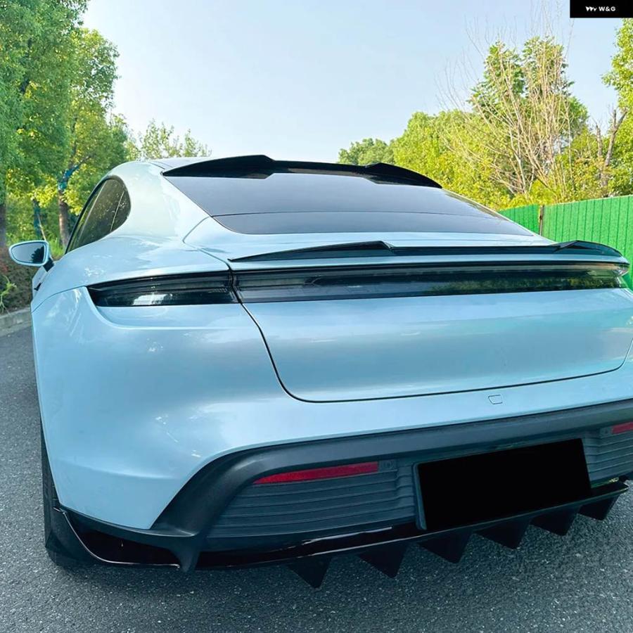 並行輸入品ポルシェ タイカン リアウィンドウ スポイラー ウィング