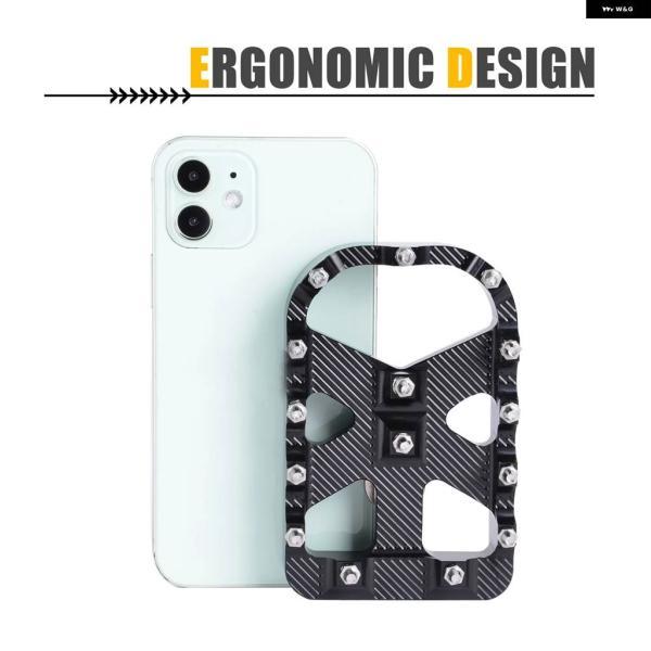 並行輸入品MOTO MX スタイル ブレーキペダル パッド カバー ハーレー ソフテイル ヘリテージ スプリンガー ファットボーイ デラックス FLSTN ロードキンの画像