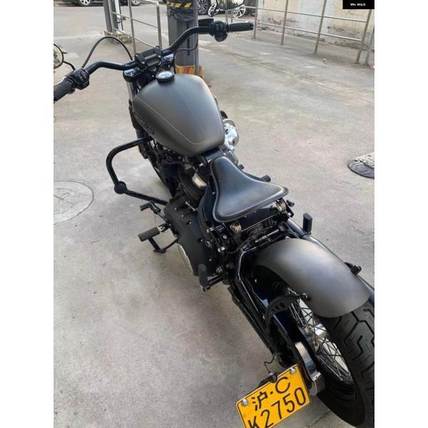 並行輸入品オートバイ クッション スプリング ソロシート マウント ブラケット キット 付き ハーレー ソフテイル ストリートボブ FXBB スリム 2018-2024