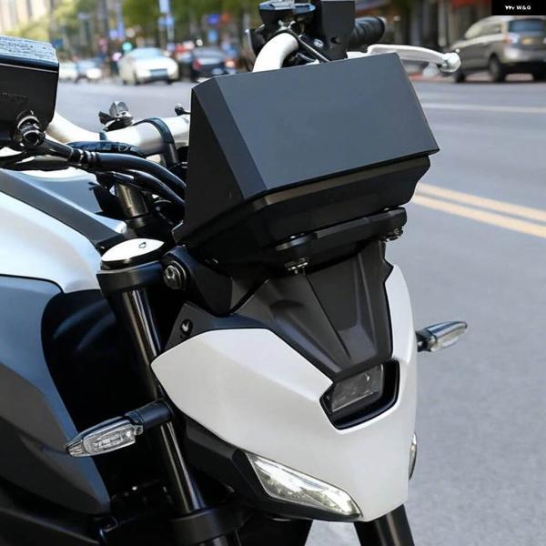 並行輸入品ヤマハ MT07 MT09 XSR900 計器キャップ サンバイザー メーターカバー ガード MT-07 XSR 900 2025- ダッシュボード スクリーン プロテクターの画像