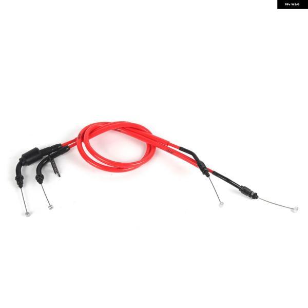 並行輸入品スロットル ケーブル スズキ GSXR600 GSXR750 2011 - 2024 750 2012 - 17 ステンレス ラバー ケーブルの画像