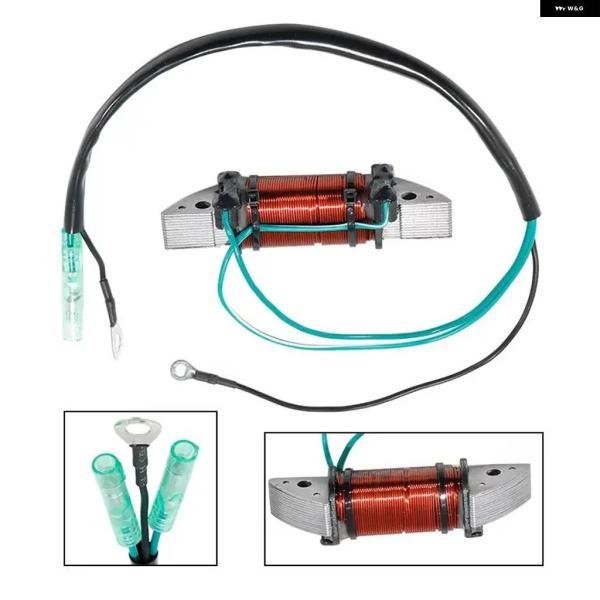 並行輸入品オートバイ 点火 ジェネレーター ステーターコイル ヤマハ 40HP K40J MWS/L 40HP E40G MHS/L 6F5-85533-00 6F5-85533-10 点火 部品_1