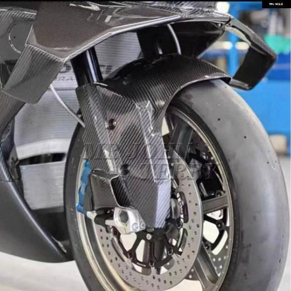 並行輸入品BMW S1000RR S1000R M1000RR R S1000XR M1000XR 100% カーボン フロントフェンダー マッドガード ブレーキディスク プロテクター オートバイ_3