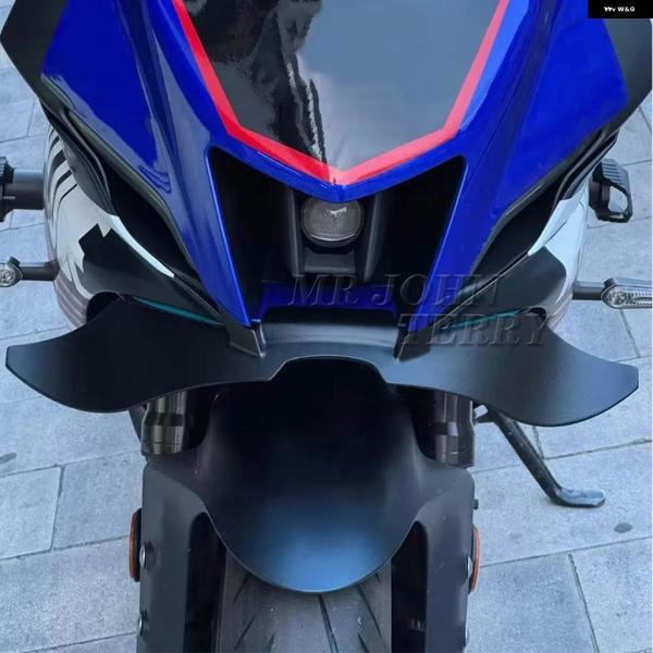 並行輸入品ヤマハ YZF R7 YZF-R7 YZFR7 バイク ブラック ダウンフォース ネイキッド フロントスポイラー ウィングレット エアロダイナミック ウィング_5