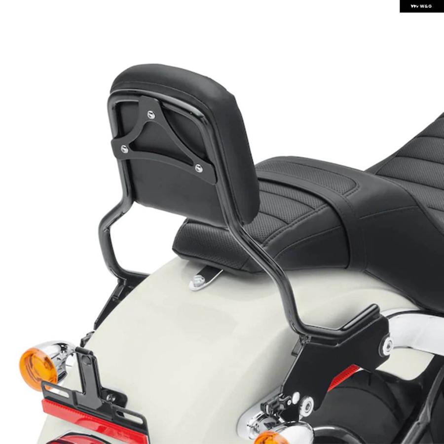 並行輸入品シーシーバー アップライト バックレスト パッド 付き ハーレー ソフテイル ローライダー FXLR ST FXLRST 2018-2023 スポーツグライド FLSB 2_3