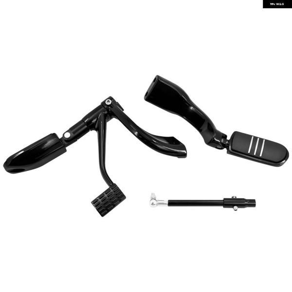 並行輸入品オートバイ ミッド コントロール キット フットペグ フットレスト ペダル シフト レバー リンケージセット ハーレー スポーツスター 1200 72_4