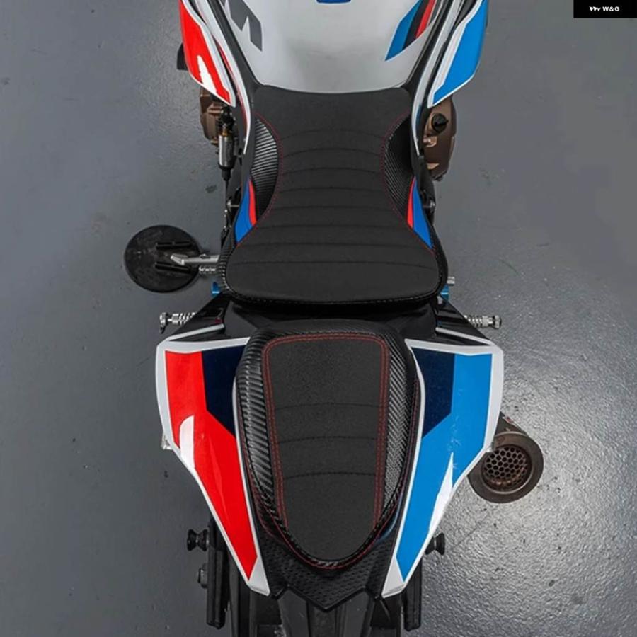 並行輸入品BMW S1000RR 2019-2025 M1000RR 2021-22 リア運転席助手席後座席後座座席 クッション カバー 前後ろソロシートカウルカッション パッド