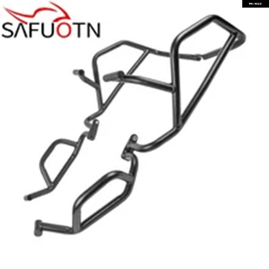 並行輸入品CFMOTO 450MT 2024 2025 エンジン ガード クラッシュ バー バイク フレーム プロテクション 上下 バンパー 450 MT アクセサリーの画像
