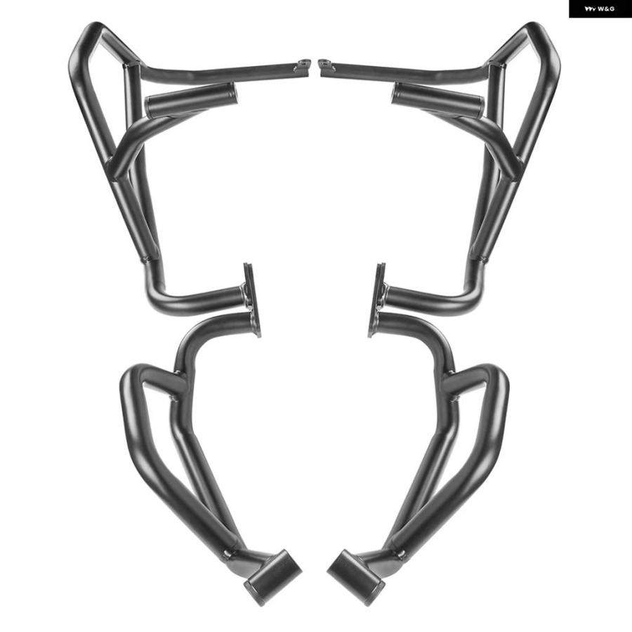 並行輸入品CFMOTO 450MT 2024 2025 エンジン ガード クラッシュ バー バイク フレーム プロテクション 上下 バンパー 450 MT アクセサリーの画像