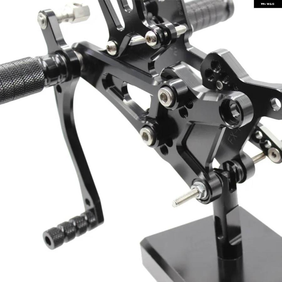 並行輸入品ホンダ CBR600F4I2001-200720022004年CNC バイク リアセット ペグペダル フットレストの画像