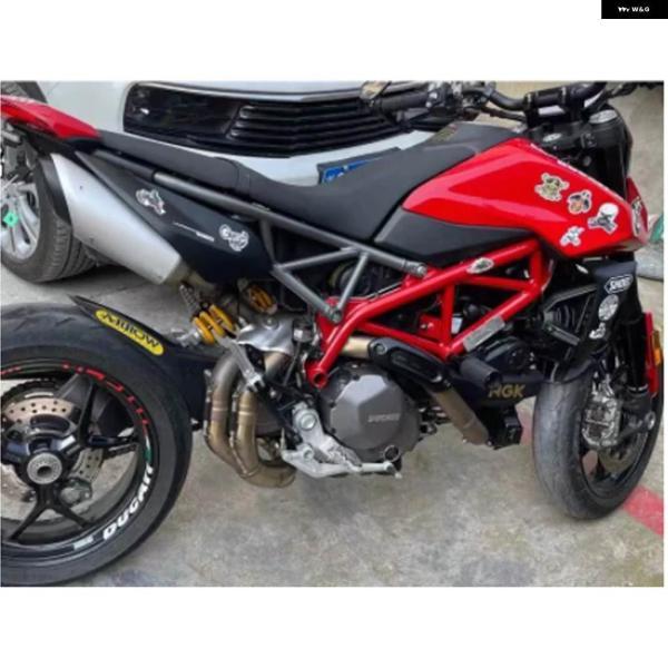 並行輸入品ドゥカティ ハイパーモタード 950/950 SP 2019 - 2021 オートバイ スリップオン エキゾーストエスケープ ミッドリンク パイプ コネクト_1