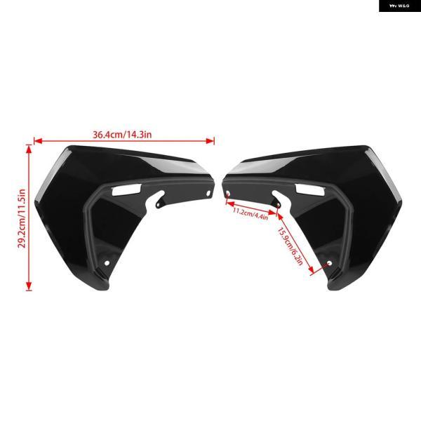 並行輸入品BMW R1300GS 2023 - 2025 サイドスポイラー ロアウイング ディフレクター アクセサリー バイク レッグエア ディフレクターの画像