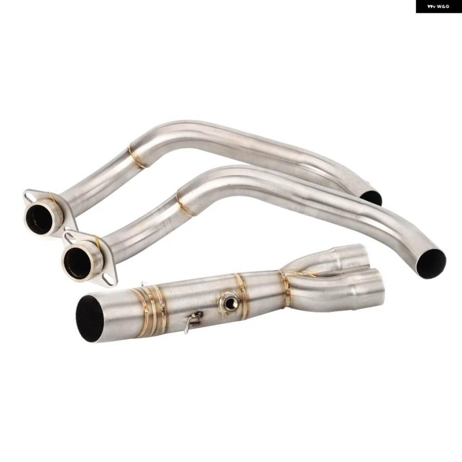 並行輸入品ヤマハ MT07 FZ07 2014-2020 XSR 700 / TRACER 700 16-20 エスケープ バイク マフラー フロントミドルリンク パイプ スリップオン_5