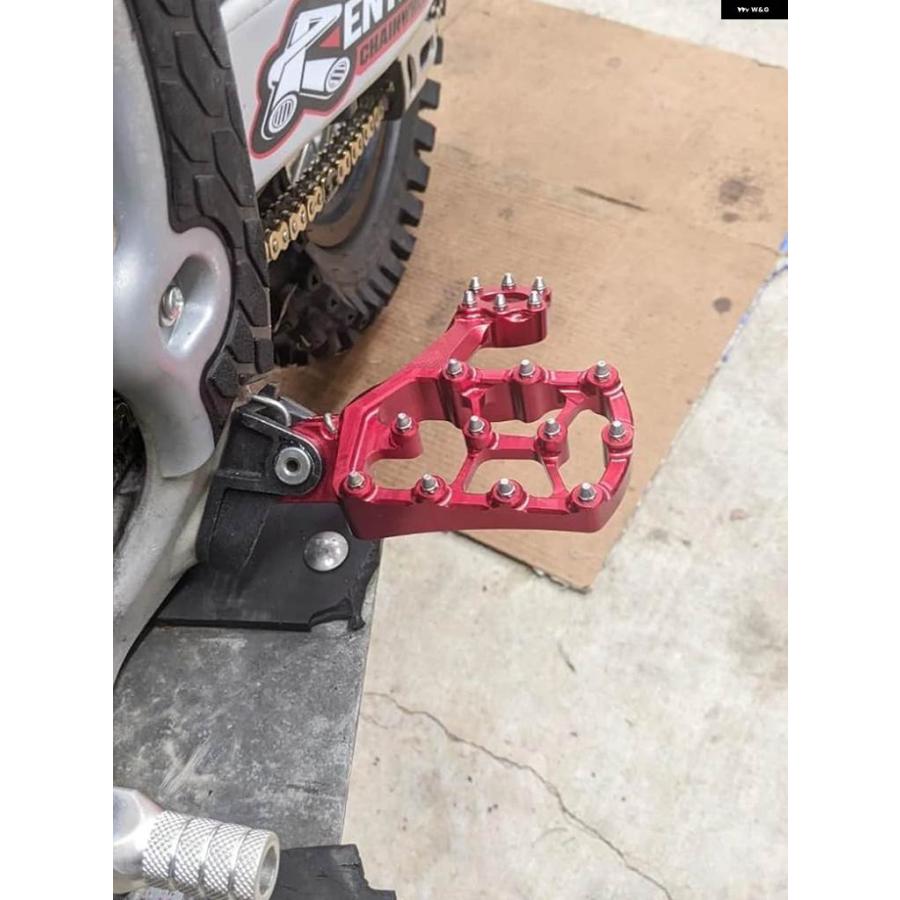 並行輸入品ホンダ CRF250L CRF250ラリー HIGHER / LOWER 2021 - 24 CN エクステンダー ワイド フットレスト フットペグ ペダルアクセサリー