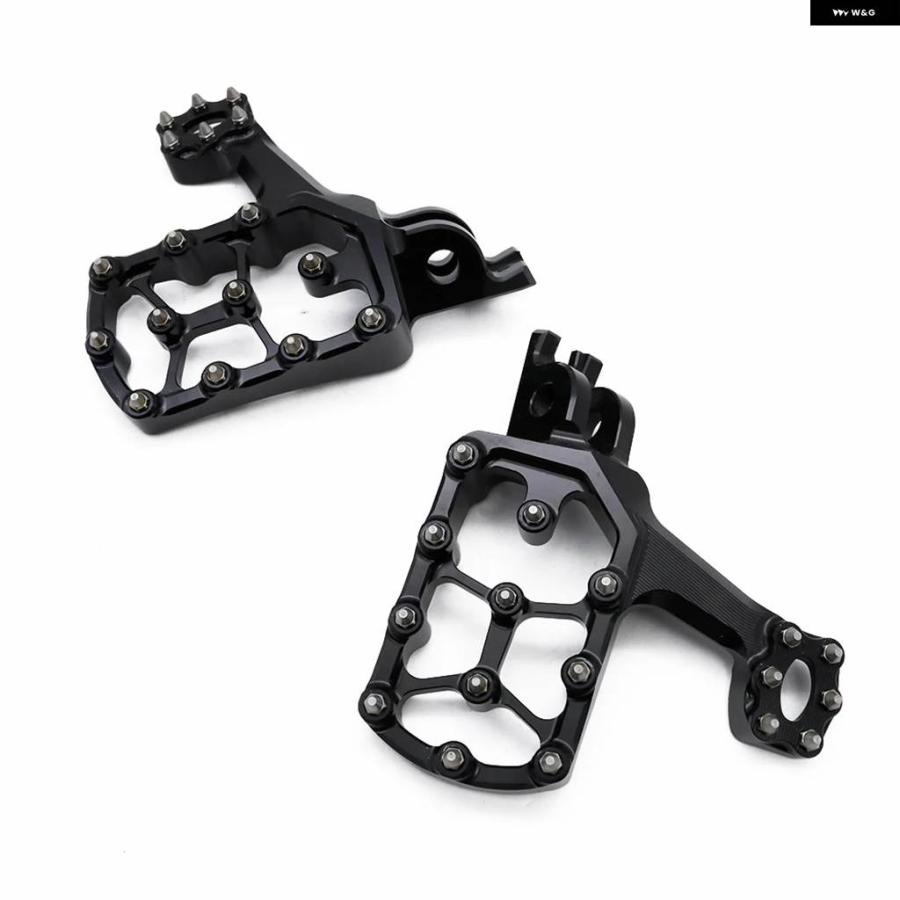 並行輸入品ホンダ CRF250L CRF250ラリー HIGHER / LOWER 2021 - 24 CN エクステンダー ワイド フットレスト フットペグ ペダルアクセサリー