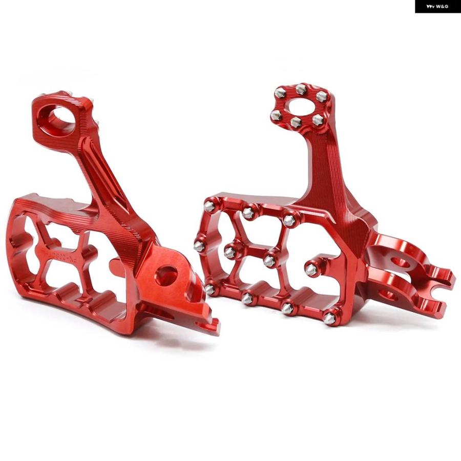 並行輸入品ホンダ CRF250L CRF250ラリー HIGHER / LOWER 2021 - 24 CN エクステンダー ワイド フットレスト フットペグ ペダルアクセサリー