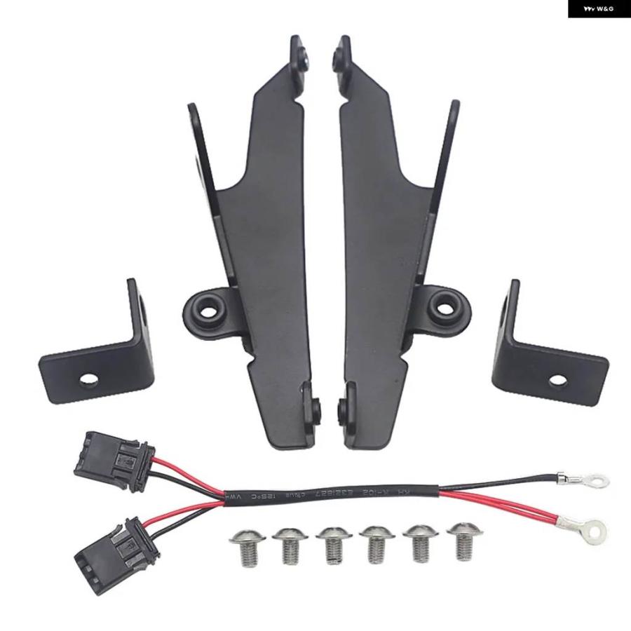並行輸入品 ブラックメッキ GL1800 バイク ブレーキディスク LED ローターカバー ホンダ ゴールドウイング 1800 F6B GL1800 2018_8
