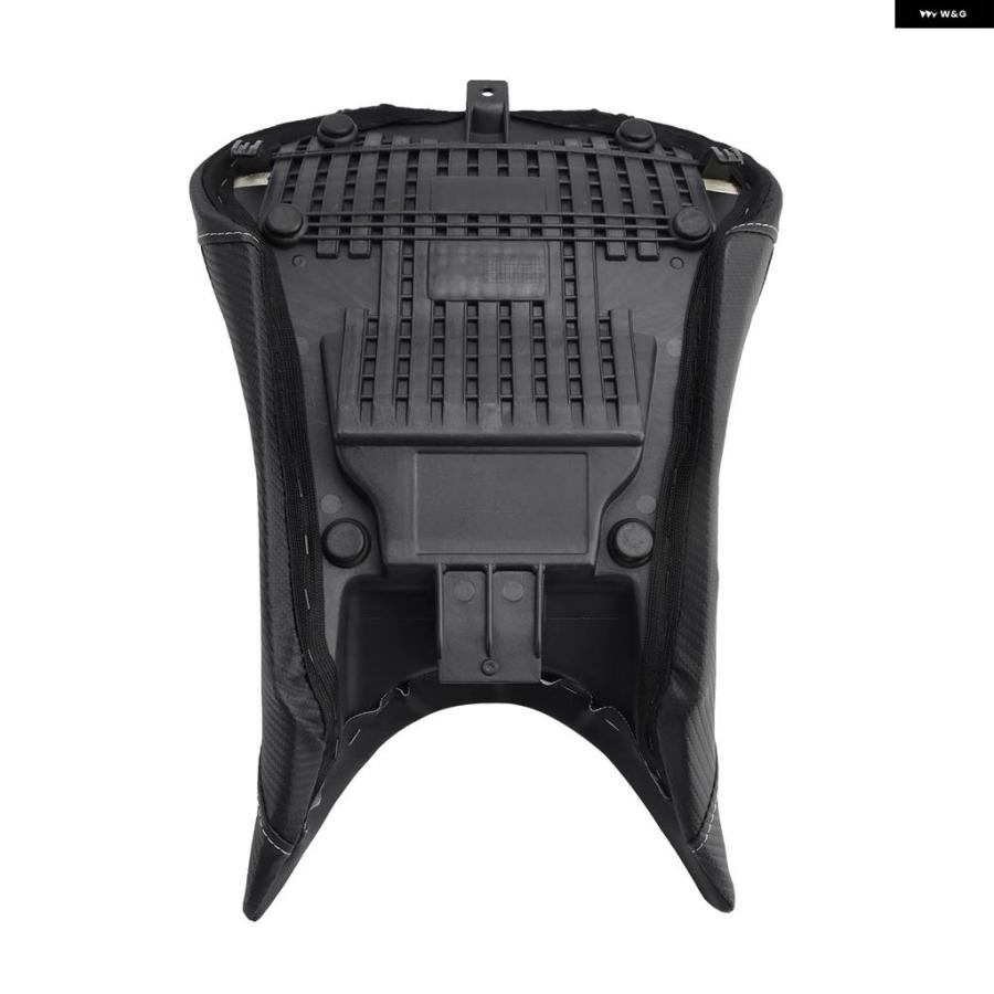 並行輸入品 フロントレイダーシート ドライバー クッション PU レッド ストリートトリプル 765/S/R 2023-2024 レッド_5