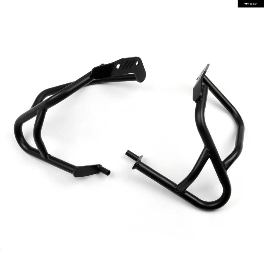 並行輸入品 フロント エンジン ガード クラッシュ バー プロテクション BMW R1200R 2007-2010 2011 2013 2013 2014 ブラックの画像