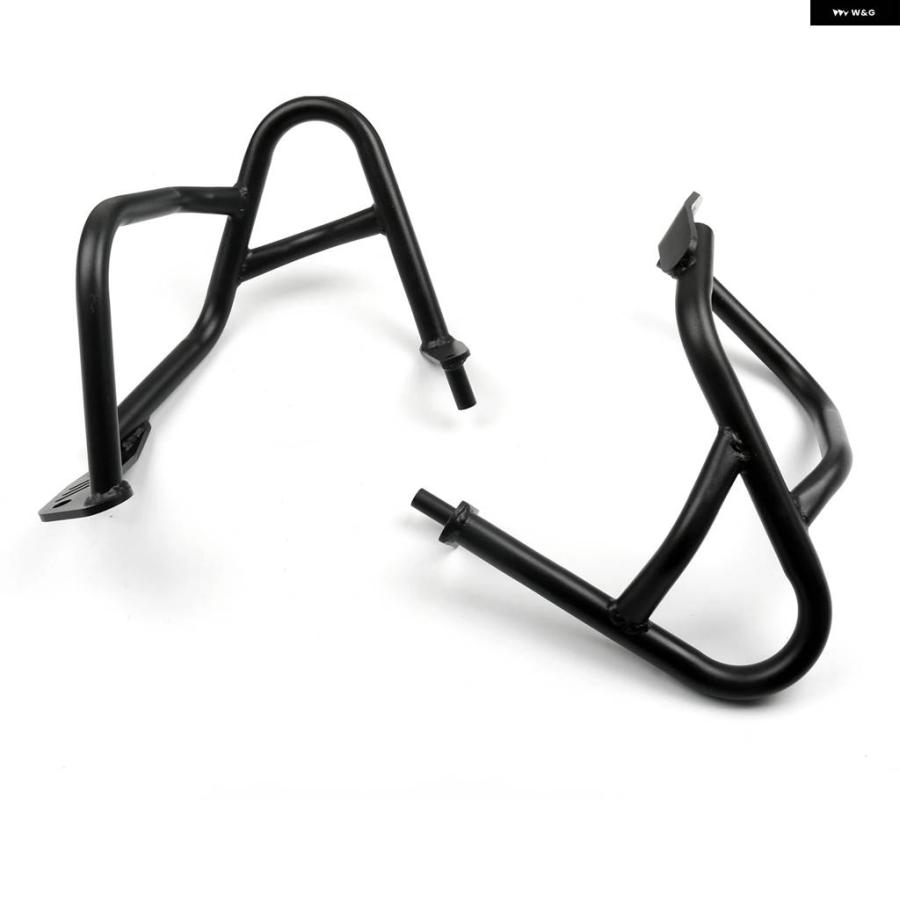 並行輸入品 フロント エンジン ガード クラッシュ バー プロテクション BMW R1200R 2007-2010 2011 2013 2013 2014 ブラックの画像