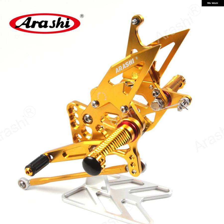 並行輸入品 バイク ライダー リアセット スズキ GSXR1000 2005 2006 K5 K6 フットペグ GSX1000R GSXR GSX-R 1000の画像