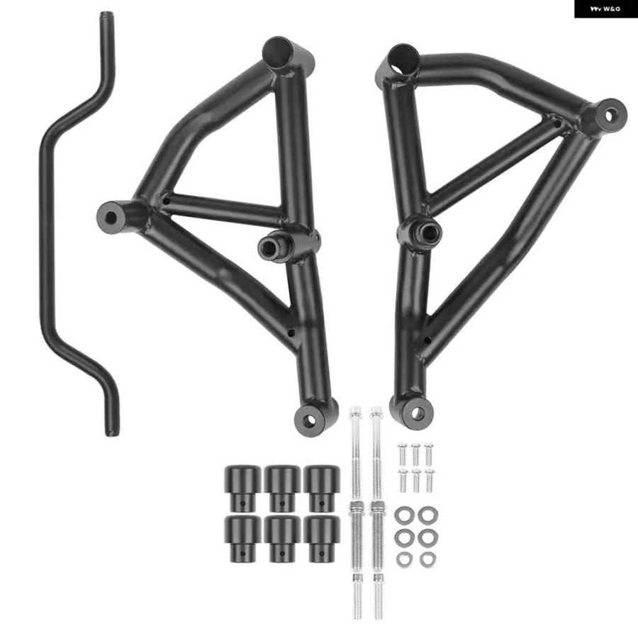 並行輸入品 バイク クラッシュ バー エンジン ガード バンパー ヤマハ MT-09 SP FZ09 2021 - 24 MT09 FZ フレーム プロテクターの画像
