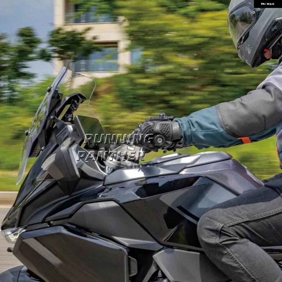 並行輸入品 BMW R1300RT 2025- オートバイ ハイウインドシールド ローウインドシールド ウインドシールドを上げる エア_8