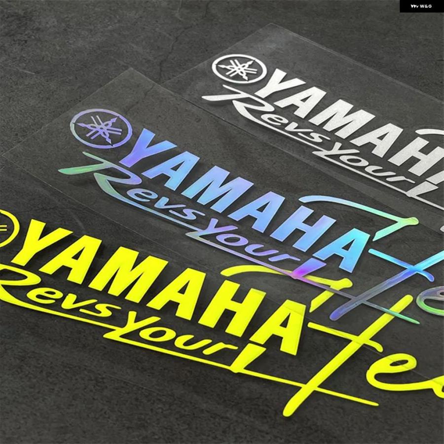 並行輸入品 ヤマハ オートバイ 装飾 ステッカー フロントフェイス 反射