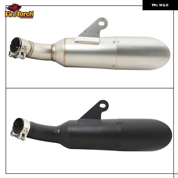 並行輸入品 ヤマハ YZF-R3 R3 R25 MT-03 MT03 R30 MT-25 2014- 2021 用スリップオン オートバイ バイク 排気エスケープ システム ミドルリンク パイプ マフ_1