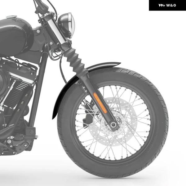 並行輸入品 フロントフェンダー ハーレー ダイナ スーパーグライド カスタム FXDC 2006-2014 ローライダー S FXDLS ストリートボブ FXDB 2006-2017 ソフテ_5