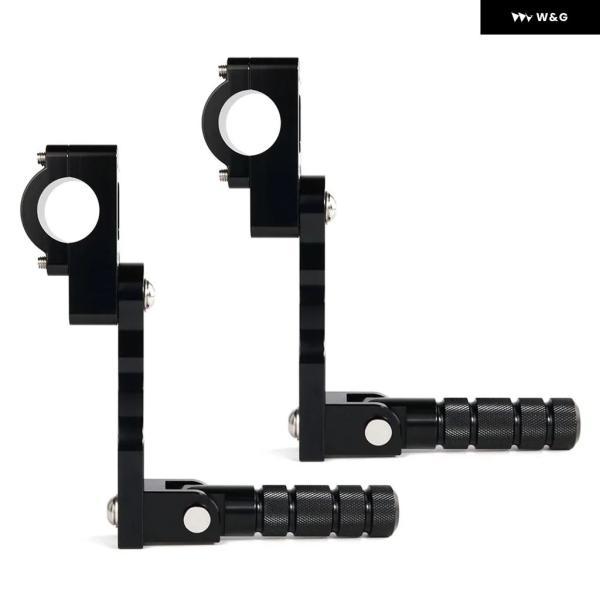 並行輸入品 22MM 7/8インチ 28.8MM 1/8インチ ペグ フットレスト エクステンション マウント フットペグ オートバイ バイク ライダー フットペグ キット_2