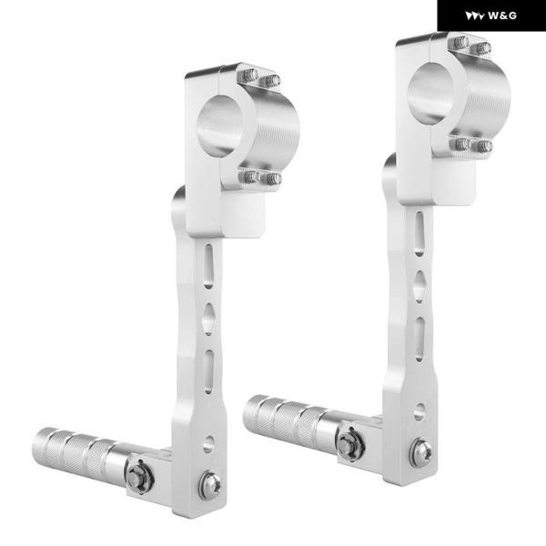 並行輸入品 22MM 7/8インチ 28.8MM 1/8インチ ペグ フットレスト エクステンション マウント フットペグ オートバイ バイク ライダー フットペグ キット_4