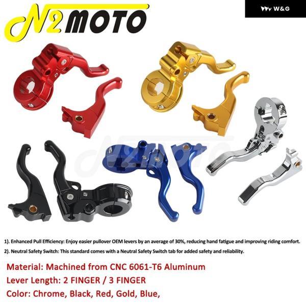 並行輸入品 オートバイ バイク ハンドル コントロール ブレーキ レバー クラッチフィンガー レバー ハーレー スポーツスター 1200 883 XLN XLCP XLT XLCX_3