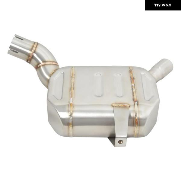 並行輸入品 スリップオン モトクロス マフラー ミドルリンク パイプ スリップオン ベネリ 502C 502 オートバイ バイク 排気エスケープ ミドルコネクティン_3