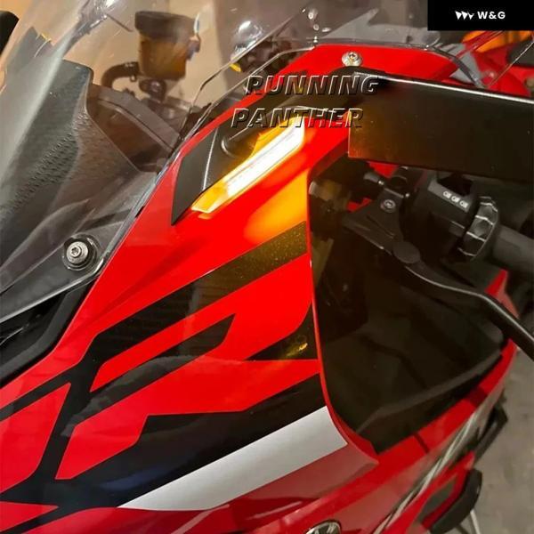 ブランド登録なし - 並行輸入品 BMW S1000RR R 2019- 2023 2024 2025 リアビュー リアビュー 側面鏡鑑 LED ウィンカーライト 付き添い人