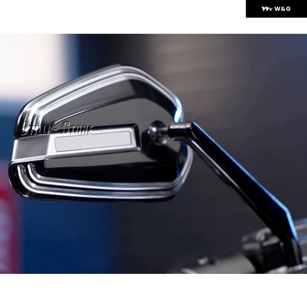 並行輸入品 1ペア オートバイ バイク アクセサリー バックミラー パンアメリカ 1250 PA1250 S スポーツスター S デビッドソンナイトトレイン 2021-用_2