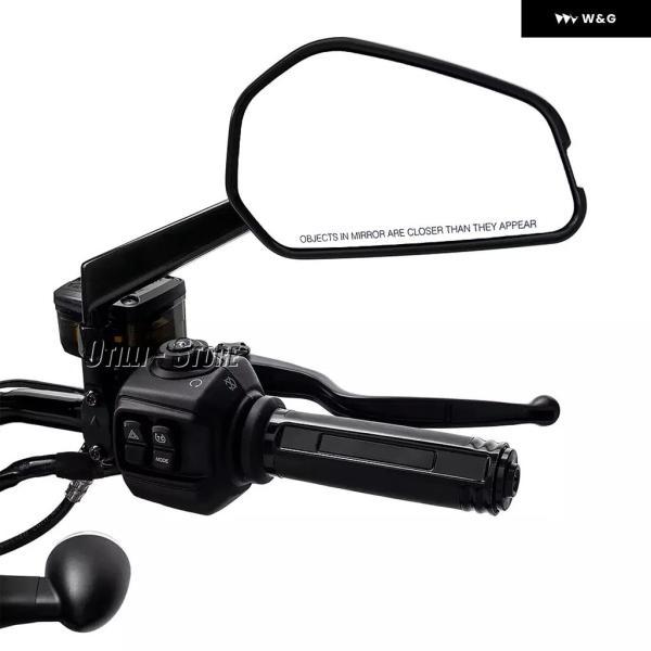 並行輸入品 1ペア オートバイ バイク アクセサリー バックミラー パンアメリカ 1250 PA1250 S スポーツスター S デビッドソンナイトトレイン 2021-用_3